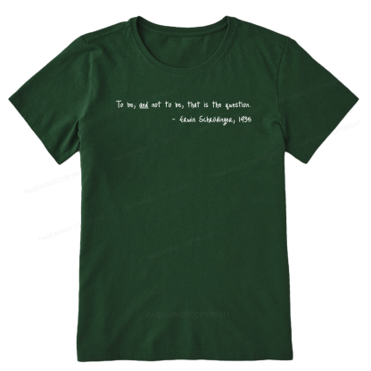 Pagewing Shakespeare Schrodinger16159 Bookish Unisex Classic T-shirt