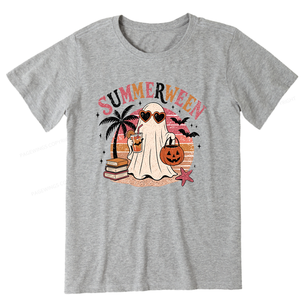 Pagewing Summerween Beach16156 Bookish Unisex Classic T-shirt