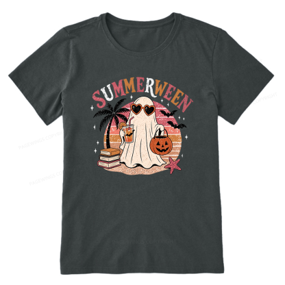 Pagewing Summerween Beach16156 Bookish Unisex Classic T-shirt