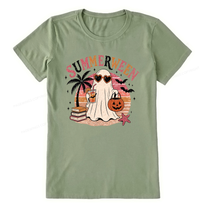 Pagewing Summerween Beach16156 Bookish Unisex Classic T-shirt