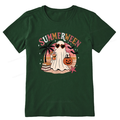 Pagewing Summerween Beach16156 Bookish Unisex Classic T-shirt