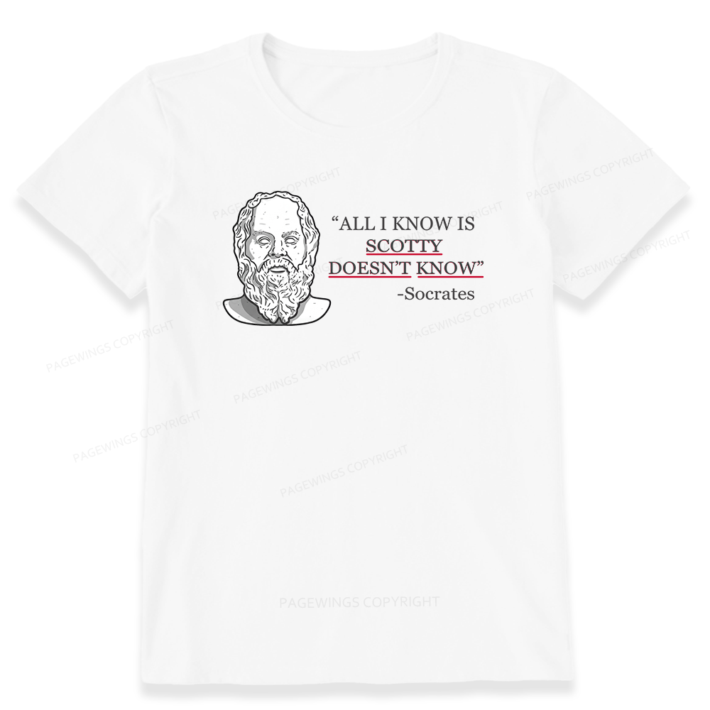 Pagewing True Knowledge16212 Bookish Unisex Classic T-shirt