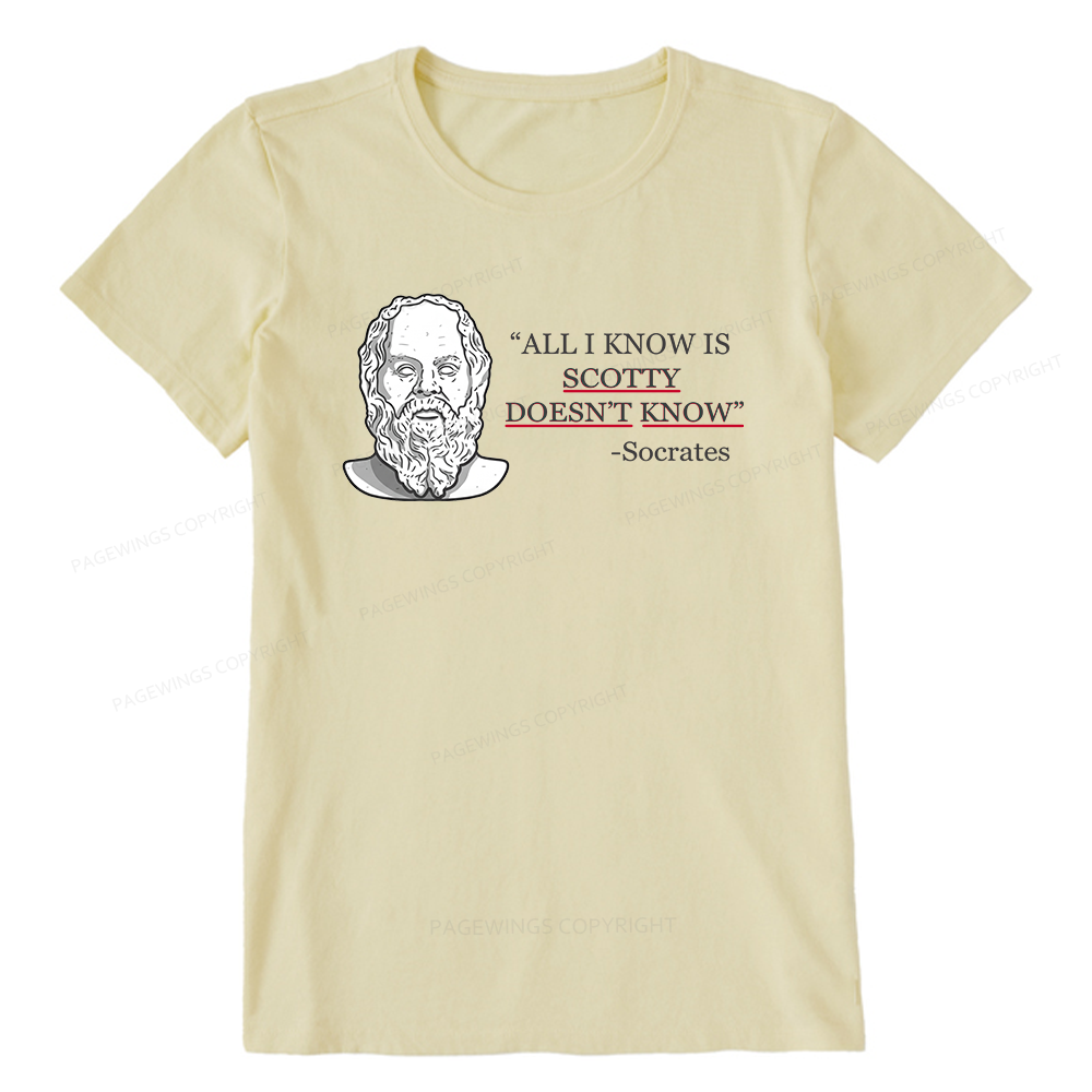 Pagewing True Knowledge16212 Bookish Unisex Classic T-shirt