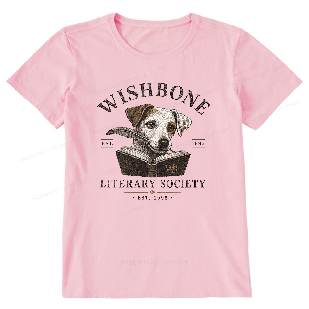 Pagewing Vintage Literary Society16188 Bookish Unisex Classic T-shirt