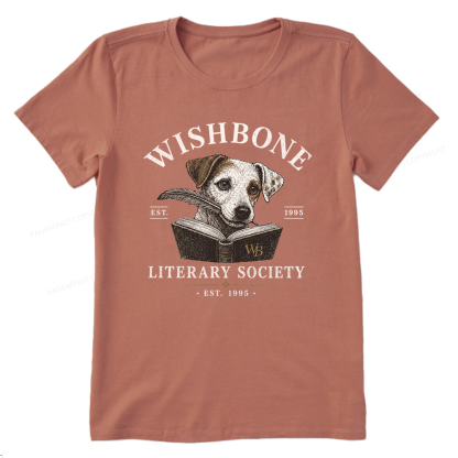 Pagewing Vintage Literary Society16188 Bookish Unisex Classic T-shirt
