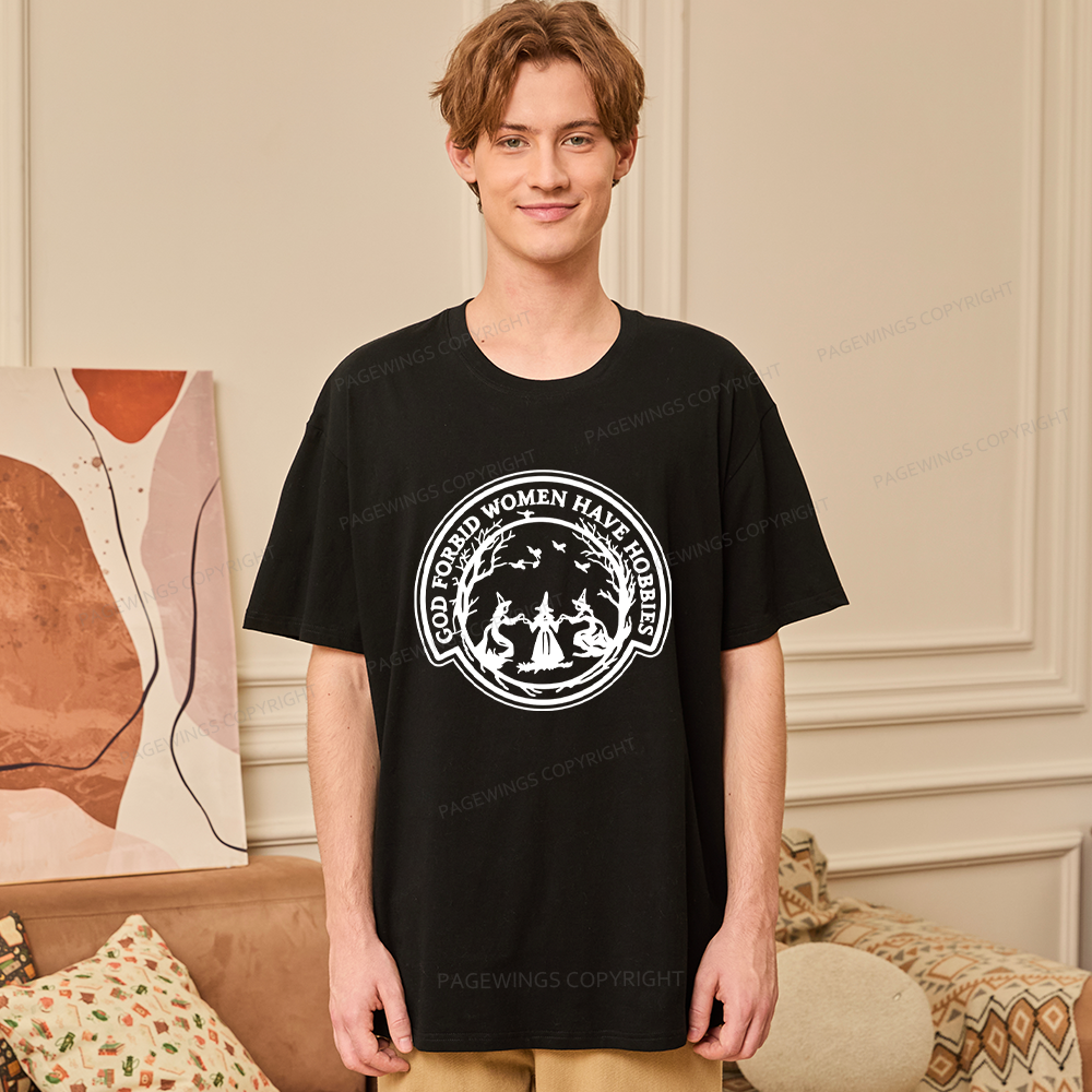 Pagewing Witch Patch God Forbid16218 Bookish Unisex Classic T-shirt