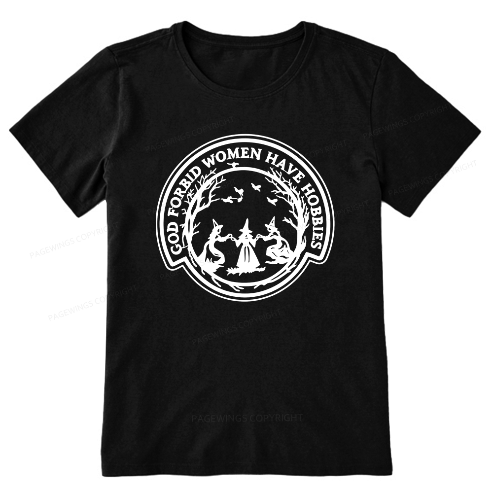 Pagewing Witch Patch God Forbid16218 Bookish Unisex Classic T-shirt