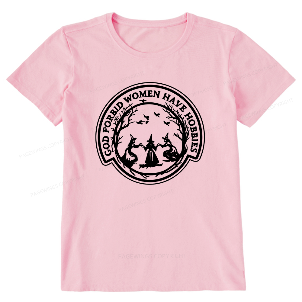 Pagewing Witch Patch God Forbid16218 Bookish Unisex Classic T-shirt
