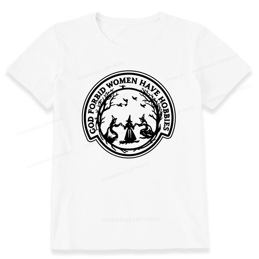 Pagewing Witch Patch God Forbid16218 Bookish Unisex Classic T-shirt