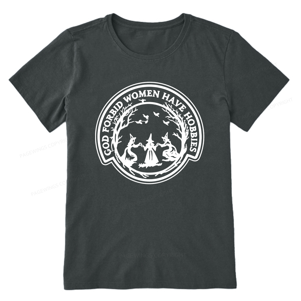 Pagewing Witch Patch God Forbid16218 Bookish Unisex Classic T-shirt