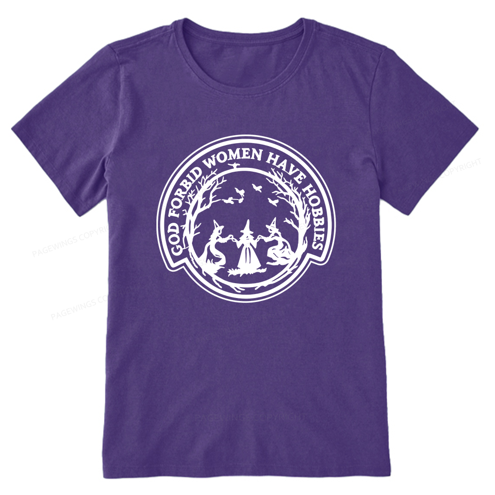 Pagewing Witch Patch God Forbid16218 Bookish Unisex Classic T-shirt