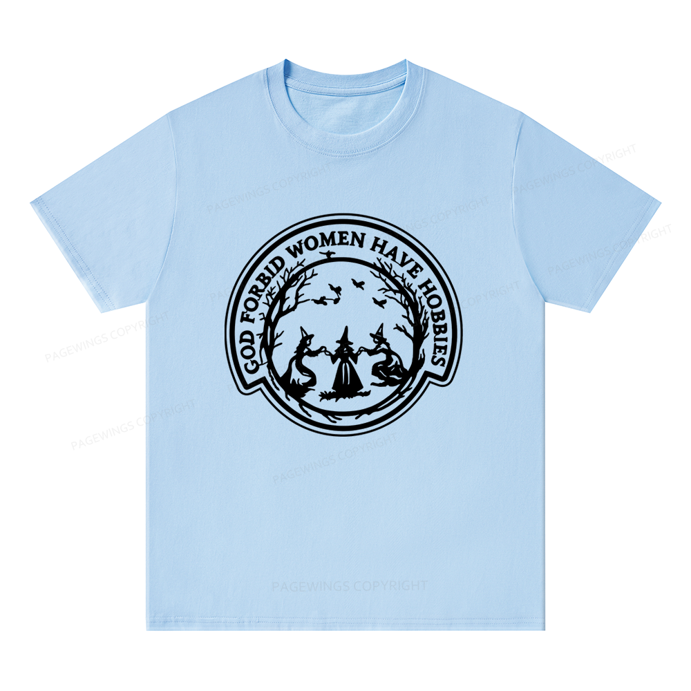 Pagewing Witch Patch God Forbid16218 Bookish Unisex Classic T-shirt