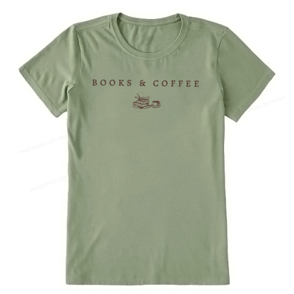 Pagewings Books and Coffee16006 Bookish Unisex Classic T-shirt