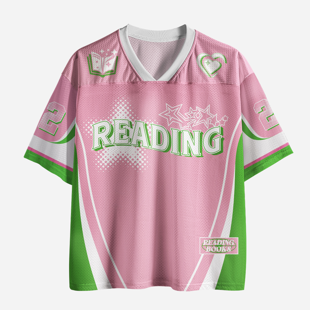 Pagewings Reading Unisex Mesh Jersey