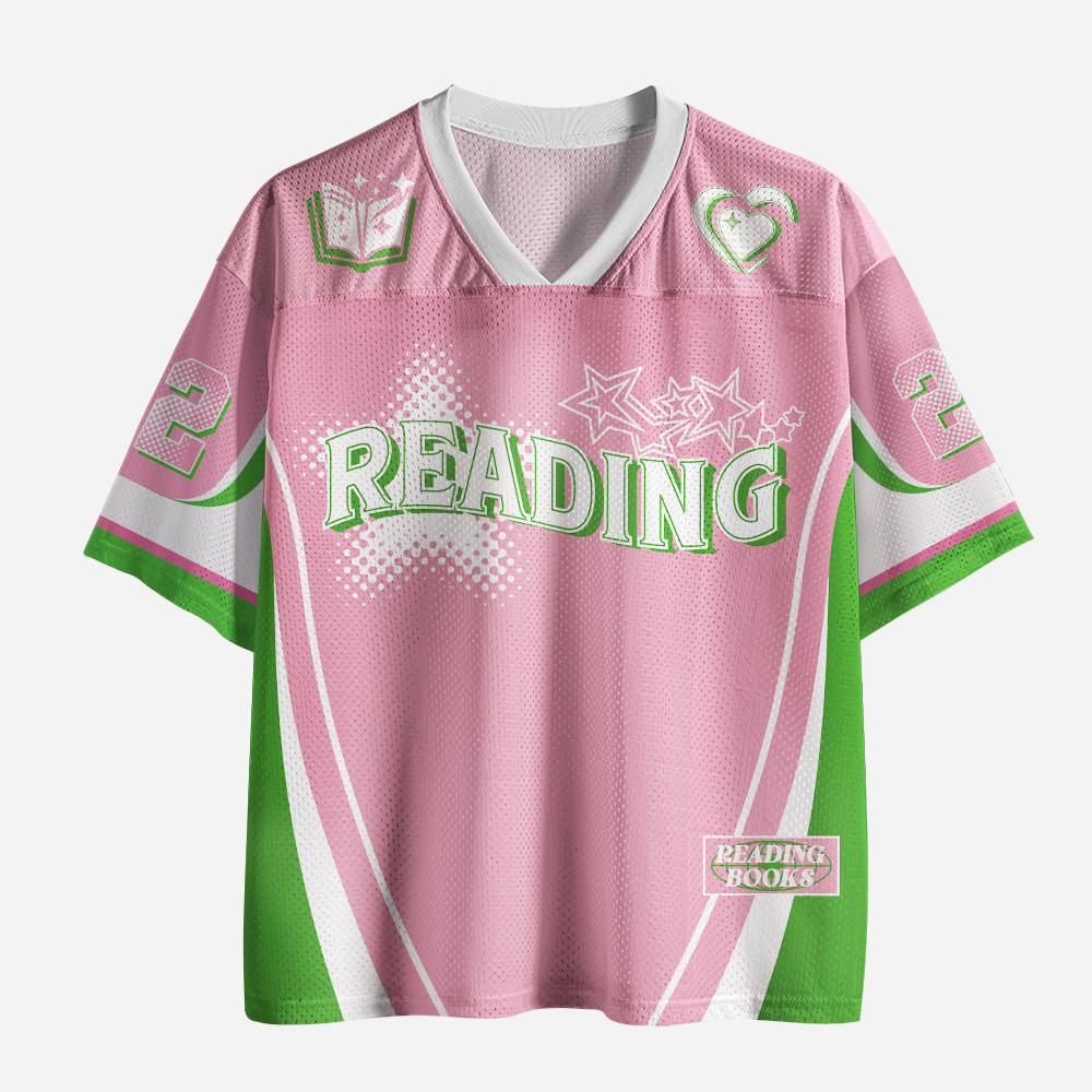 Pagewings Reading Unisex Mesh Jersey