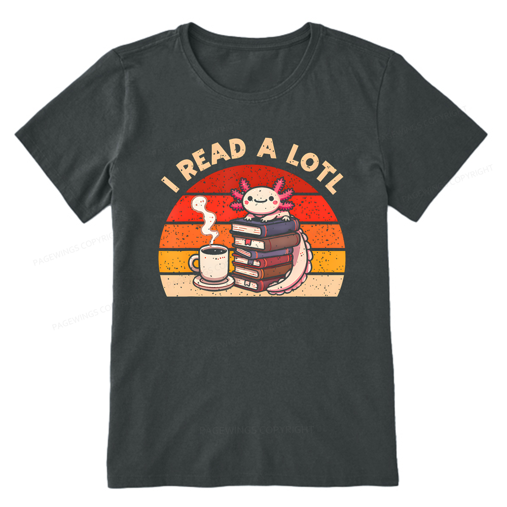 Pagewing I Read A Lotl Bookish Unisex Classic T-shirt