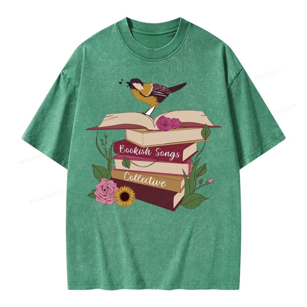 Pagewings Emotionally Attached To Fictional Characters Unisex Washed T