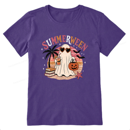 Pagewing Summerween Beach Bookish Unisex Classic T-shirt