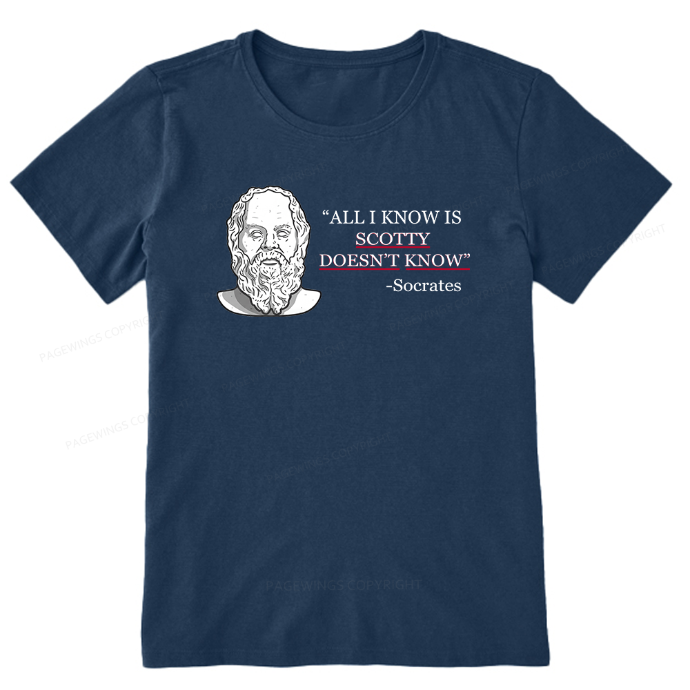 Pagewing True Knowledge Bookish Unisex Classic T-shirt