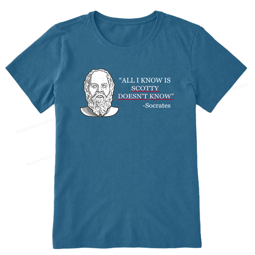 Pagewing True Knowledge Bookish Unisex Classic T-shirt