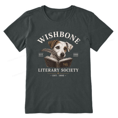 Pagewing Vintage Literary Society16188 Bookish Unisex Classic T-shirt
