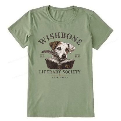 Pagewing Vintage Literary Society16188 Bookish Unisex Classic T-shirt