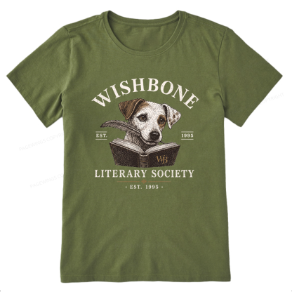 Pagewing Vintage Literary Society16188 Bookish Unisex Classic T-shirt