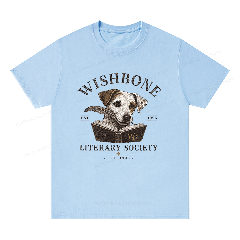 Pagewing Vintage Literary Society16188 Bookish Unisex Classic T-shirt