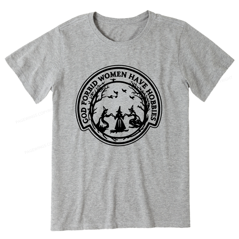 Pagewing Witch Patch God Forbid16218 Bookish Unisex Classic T-shirt