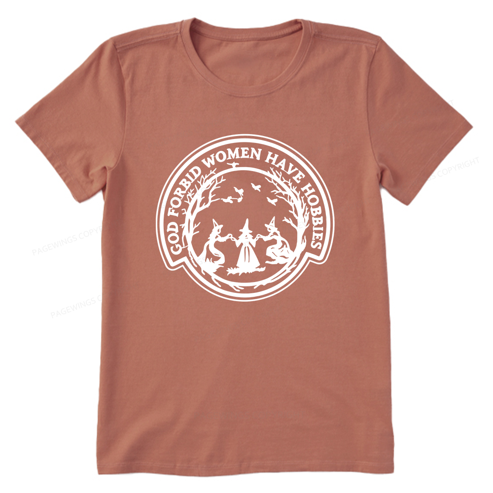 Pagewing Witch Patch God Forbid16218 Bookish Unisex Classic T-shirt