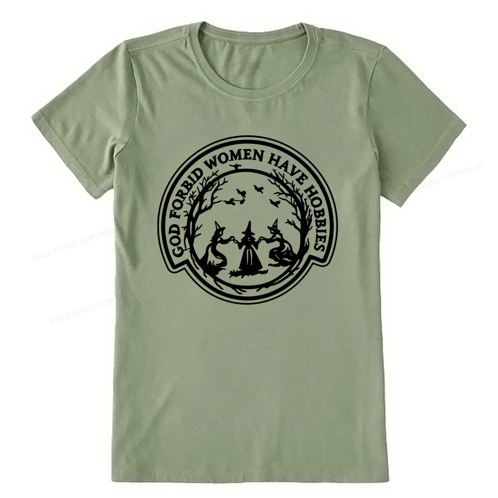 Pagewing Witch Patch God Forbid16218 Bookish Unisex Classic T-shirt