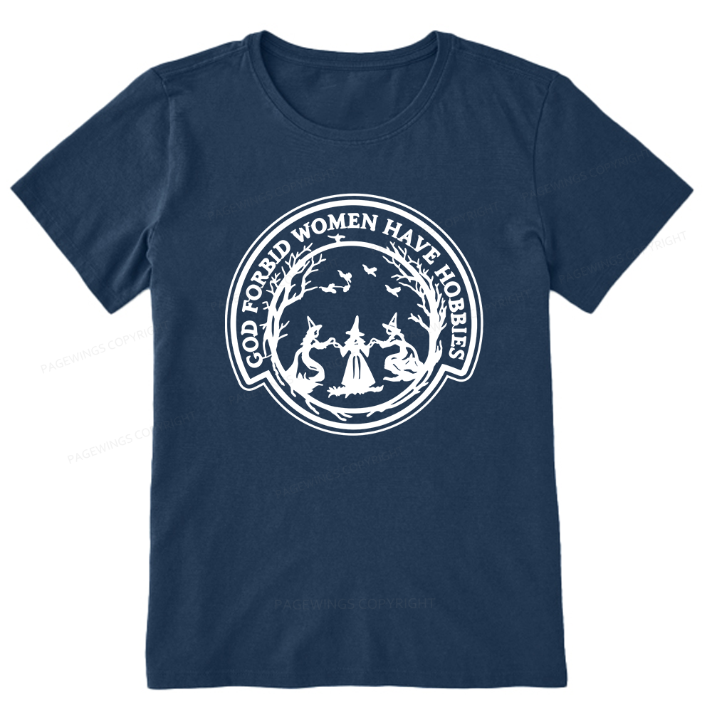 Pagewing Witch Patch God Forbid16218 Bookish Unisex Classic T-shirt