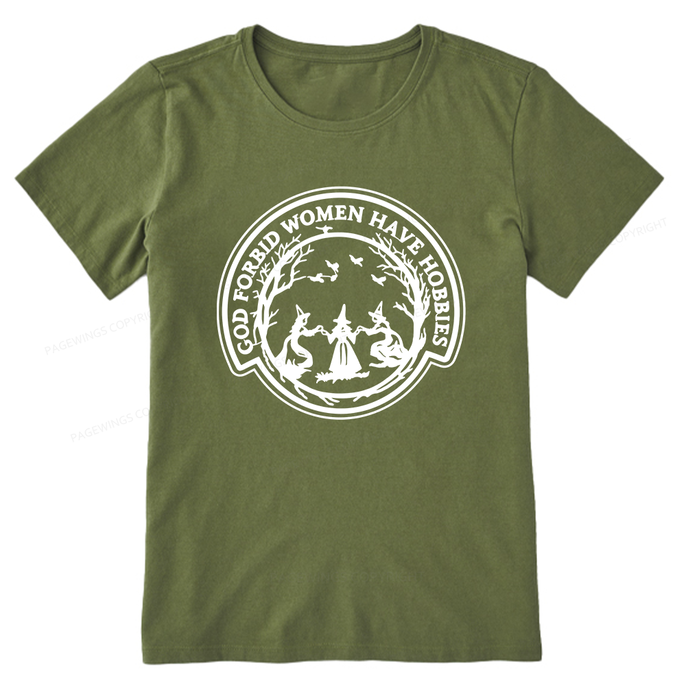 Pagewing Witch Patch God Forbid16218 Bookish Unisex Classic T-shirt
