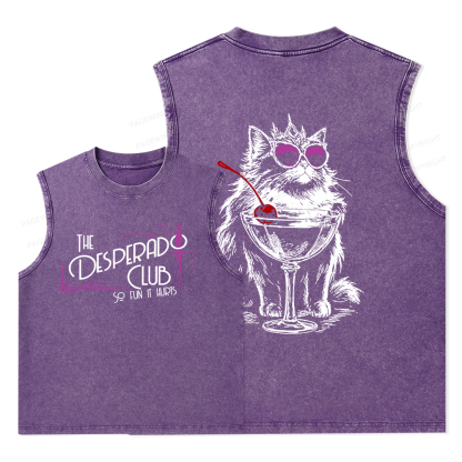 Pagewings Desperado Club15506 Bookish Unisex Washed Tank Top