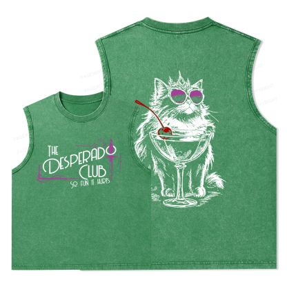 Pagewings Desperado Club15506 Bookish Unisex Washed Tank Top