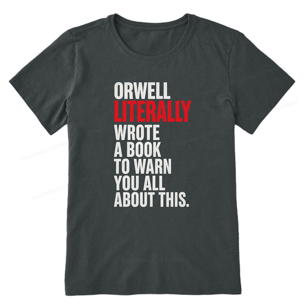 Pagewing I Literally Wrote A Book16115 Bookish Unisex Classic T-shirt