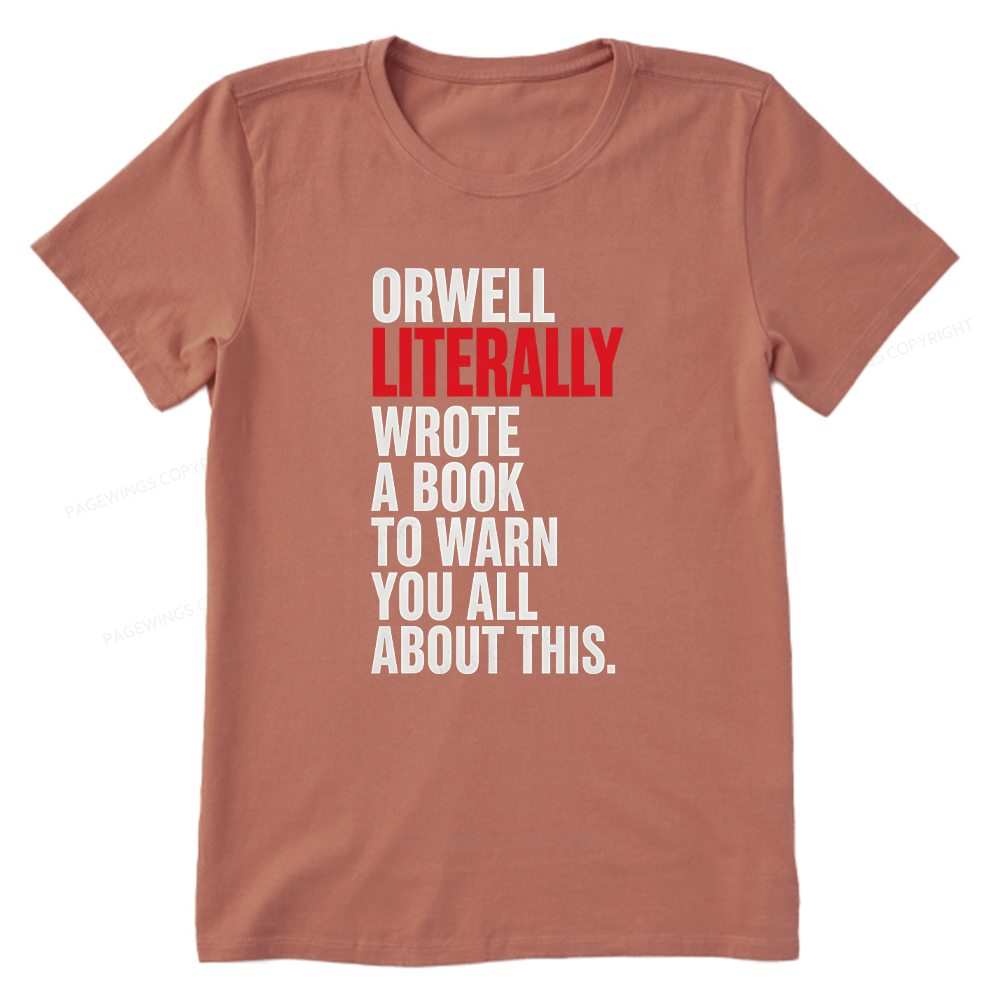 Pagewing I Literally Wrote A Book16115 Bookish Unisex Classic T-shirt