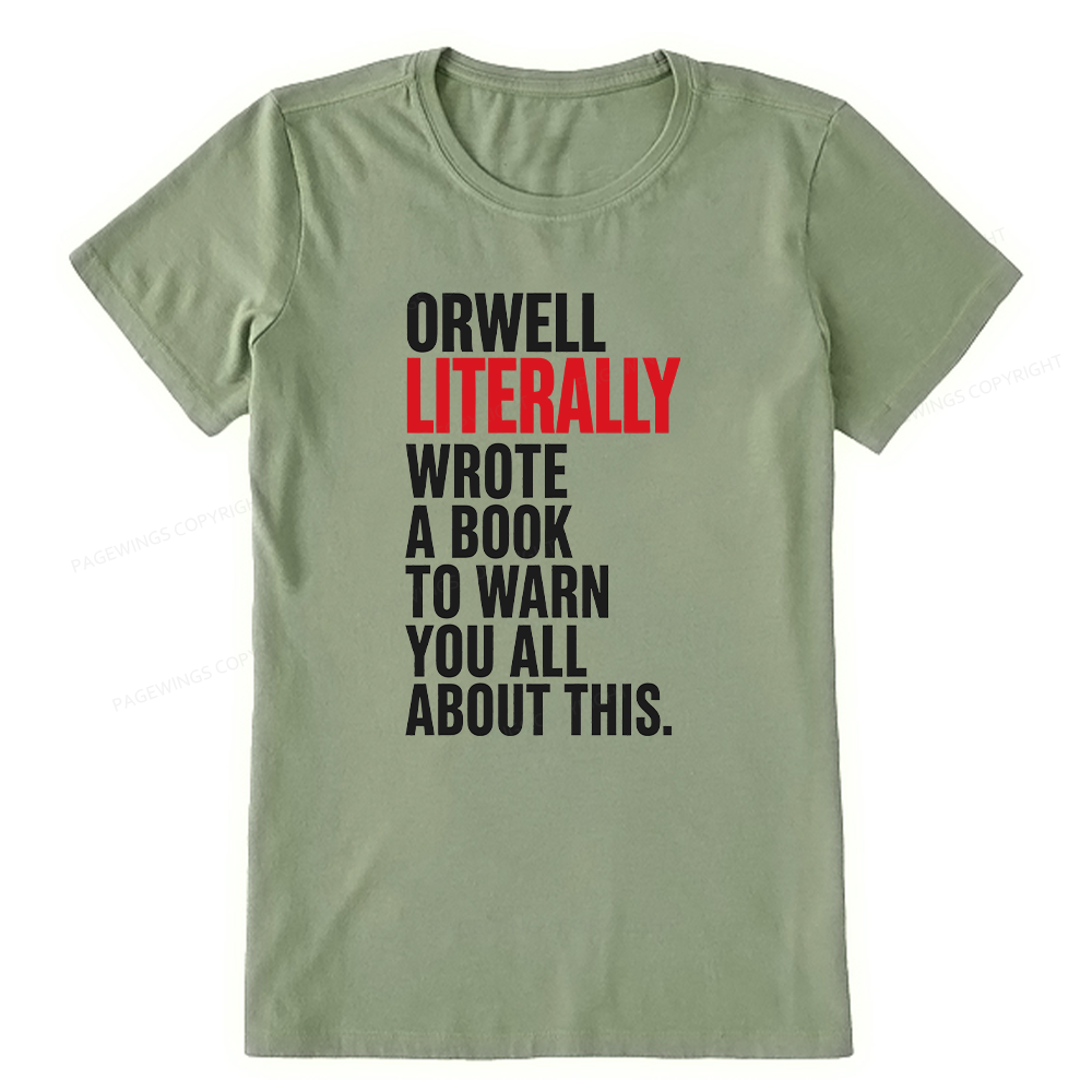 Pagewing I Literally Wrote A Book16115 Bookish Unisex Classic T-shirt