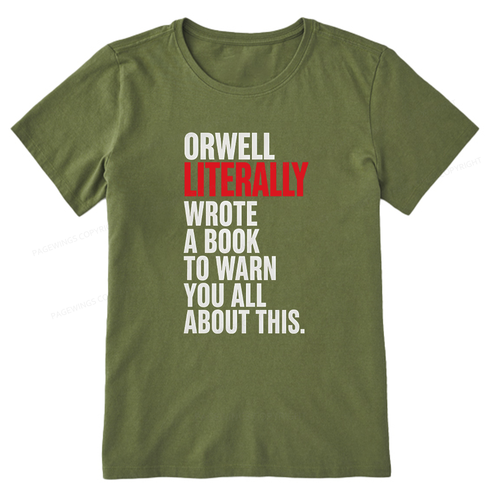 Pagewing I Literally Wrote A Book16115 Bookish Unisex Classic T-shirt