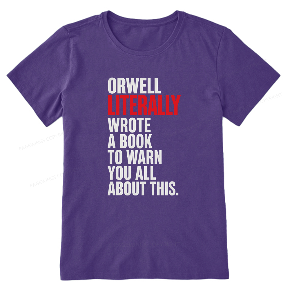 Pagewing I Literally Wrote A Book16115 Bookish Unisex Classic T-shirt