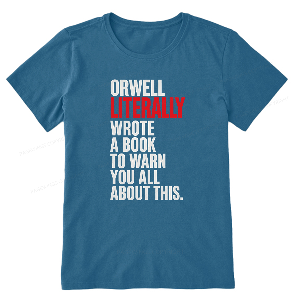 Pagewing I Literally Wrote A Book16115 Bookish Unisex Classic T-shirt