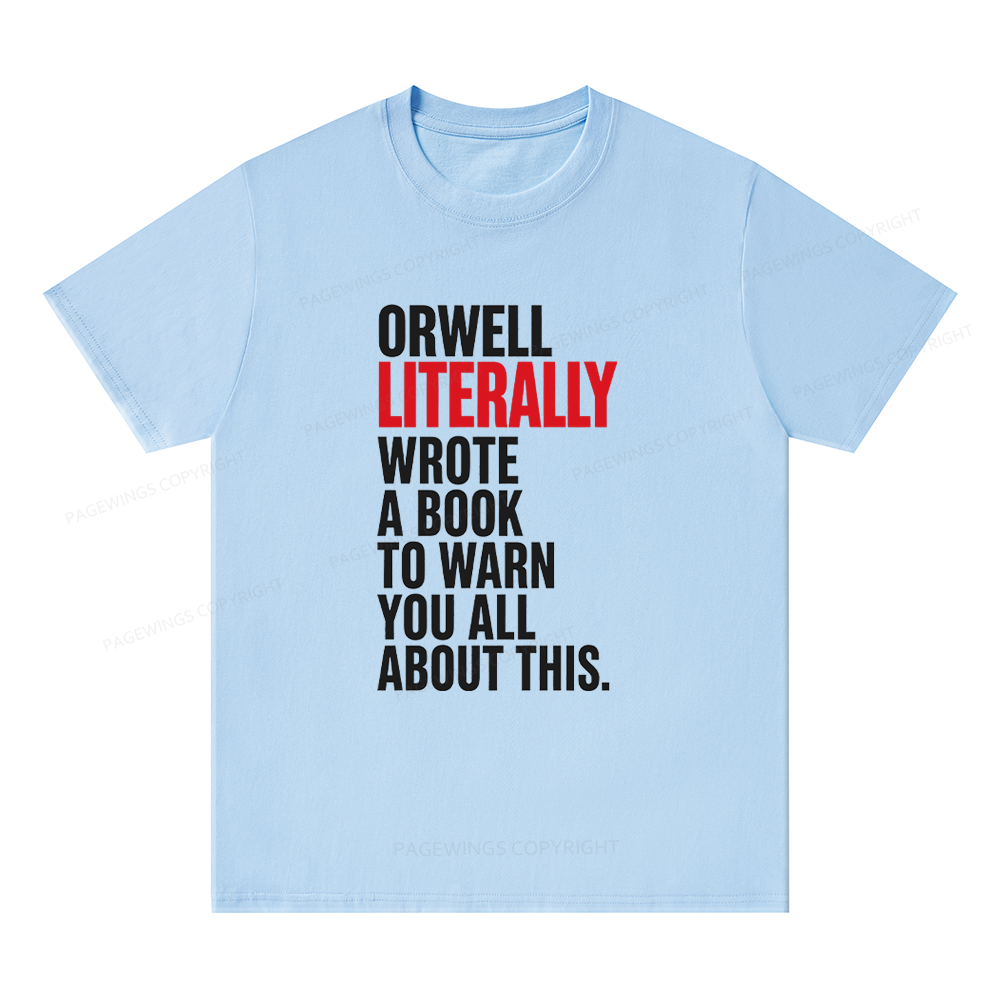 Pagewing I Literally Wrote A Book16115 Bookish Unisex Classic T-shirt