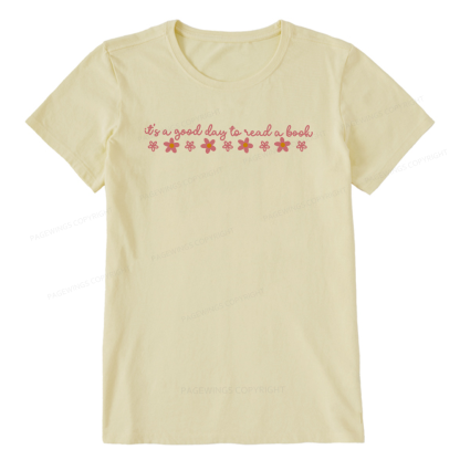 Pagewings Good Day To Read A Book15891 Bookish Unisex Classic T-shirt