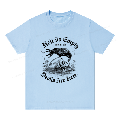 Pagewings Hell Is Empty16261 Bookish Unisex Classic T-shirt
