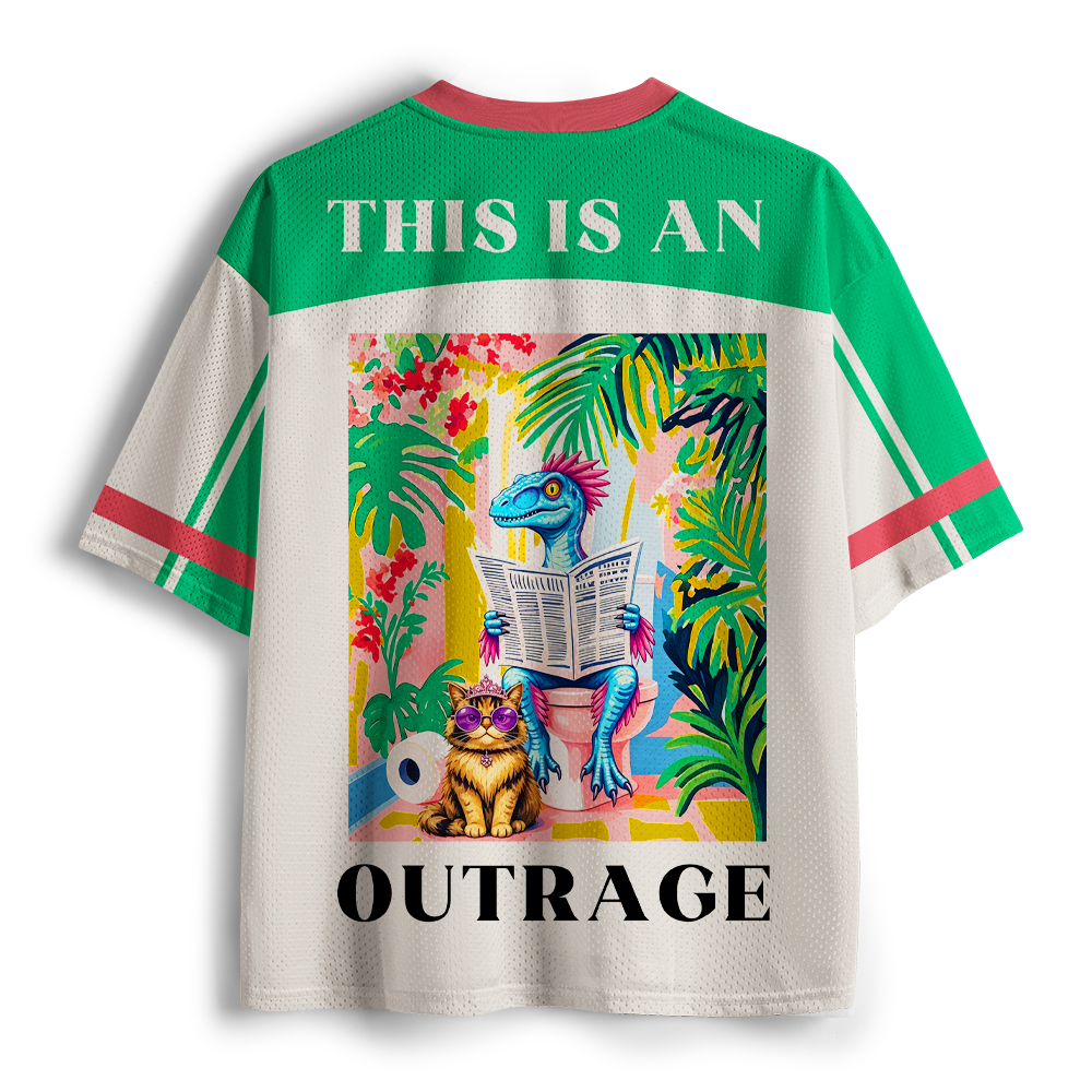 Pagewings Sci Fi Book Lover Unisex Mesh Jersey