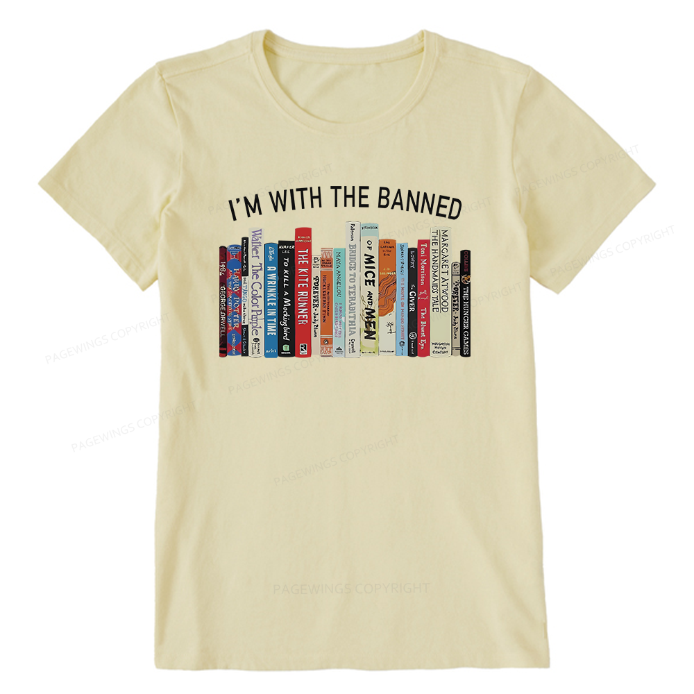 Pagewings I'm With The Banned Reading Unisex Classic T-shirt
