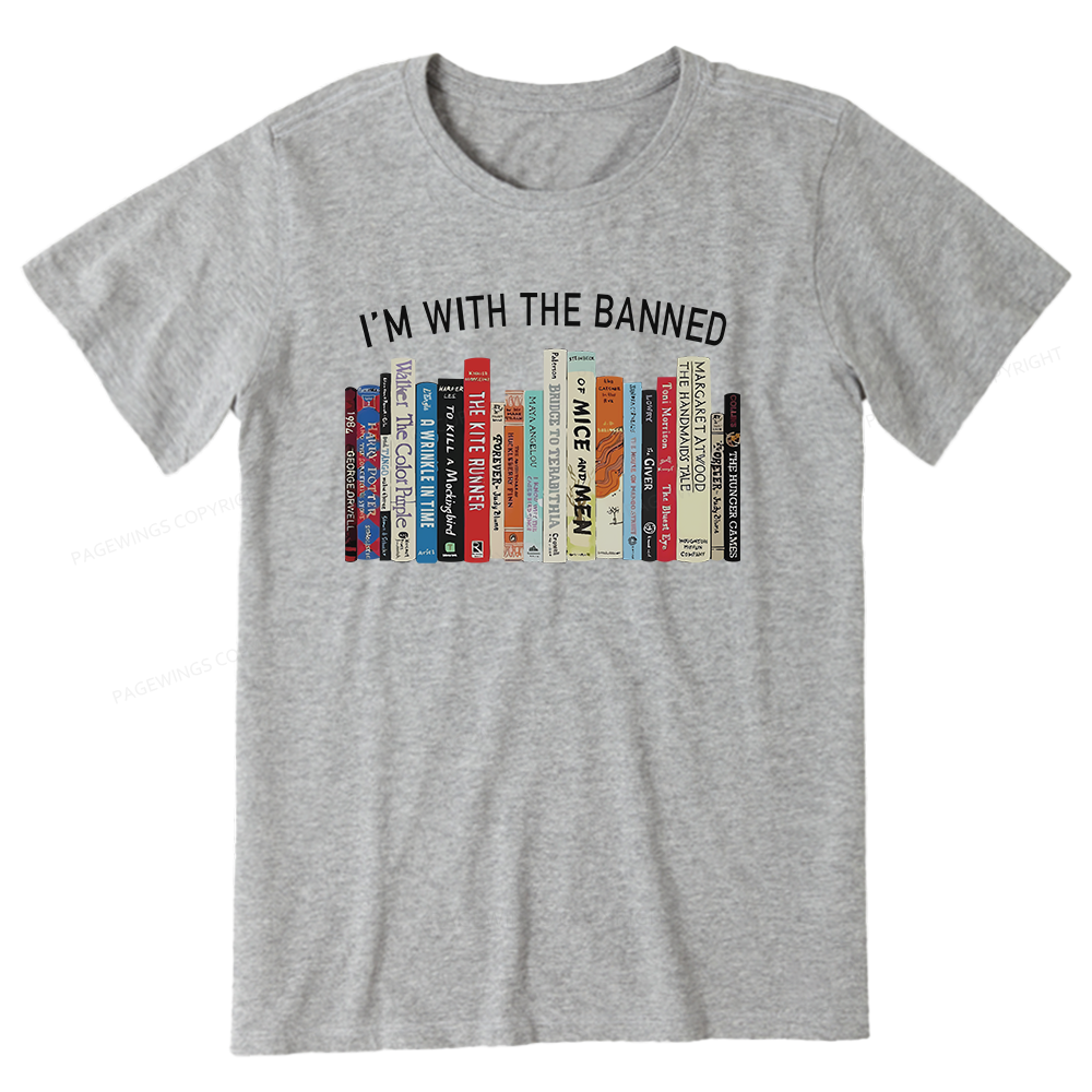 Pagewings I'm With The Banned Reading Unisex Classic T-shirt
