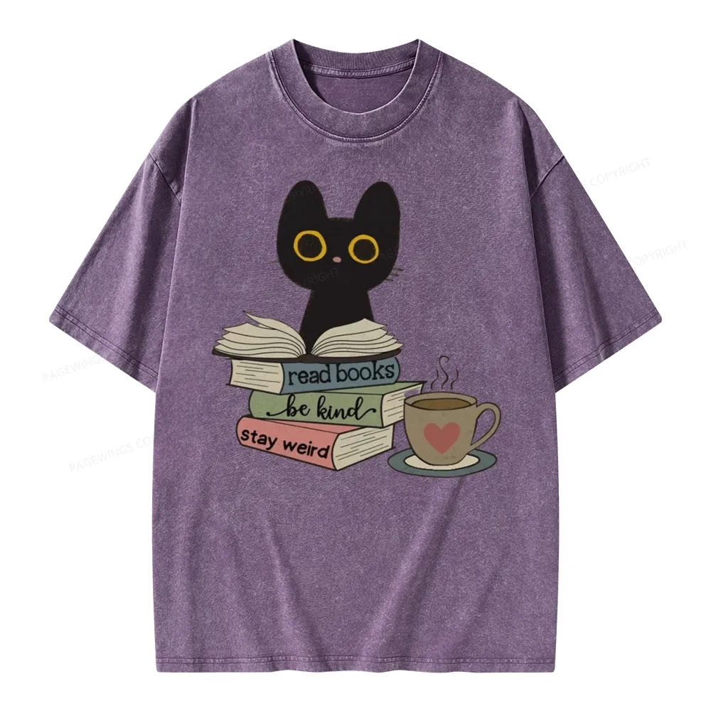 Pagewings Emotionally Attached To Fictional Characters Unisex Washed T