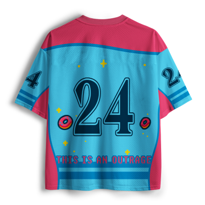 Pagewings Sci Fi Book Lover Unisex Mesh Jersey
