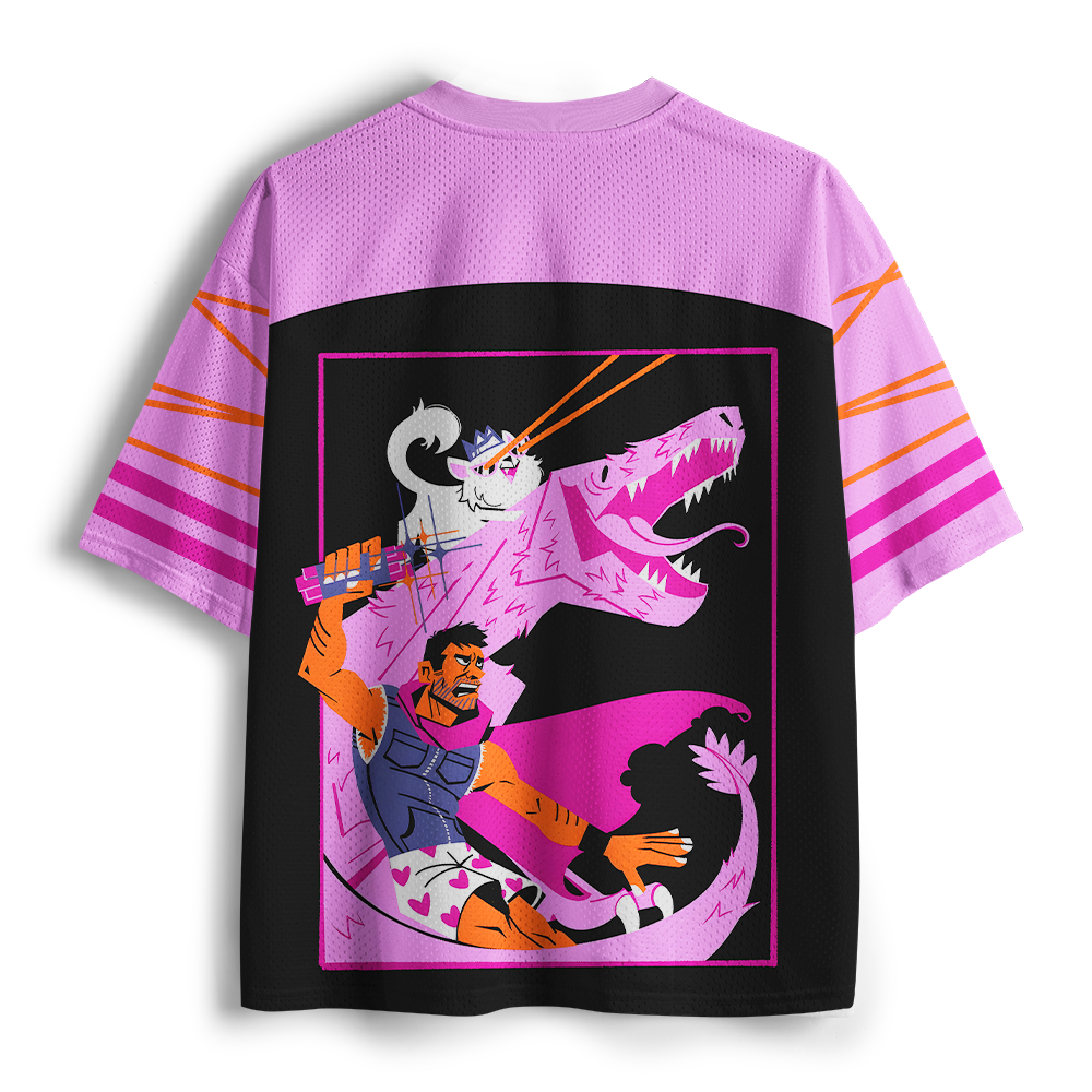 Pagewings Sci Fi Book Lover Unisex Mesh Jersey
